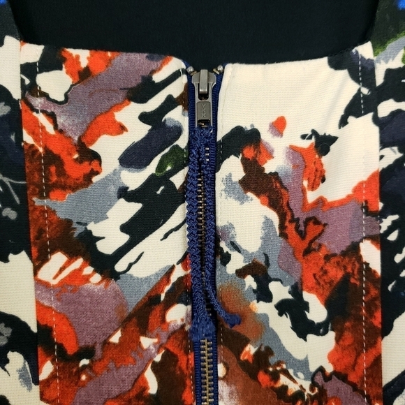 Anthropologie Maeve abstract print fit and flare dress size small - Picture 3 of 9